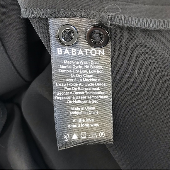 Babaton Black Utility Style Dress/Jacket - Picture 5 of 6
